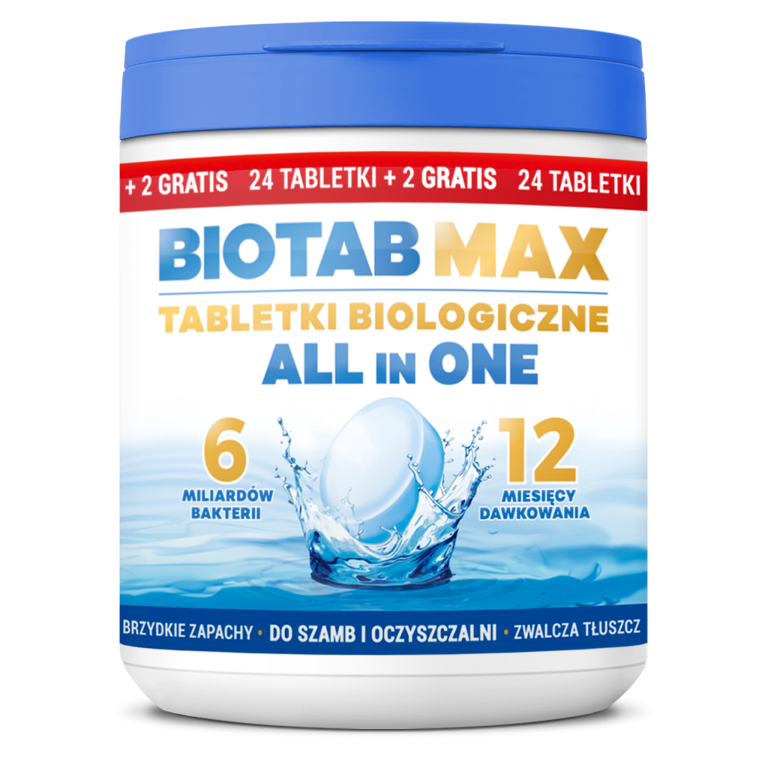tabletki do szamb biotab max